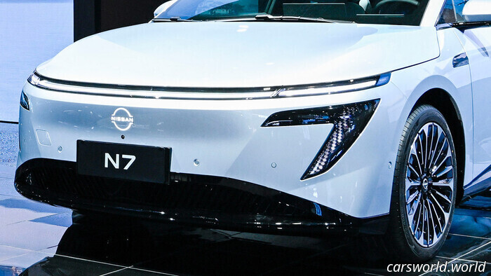 La berlina elettrica di dimensioni massime di Nissan si sta dimostrando un successo / Carscoops